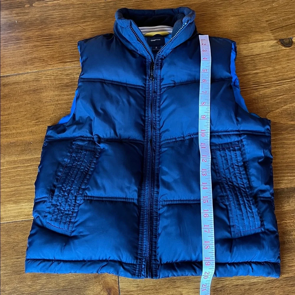 Gap Kids Navy Puffer Vest Sz M (8)